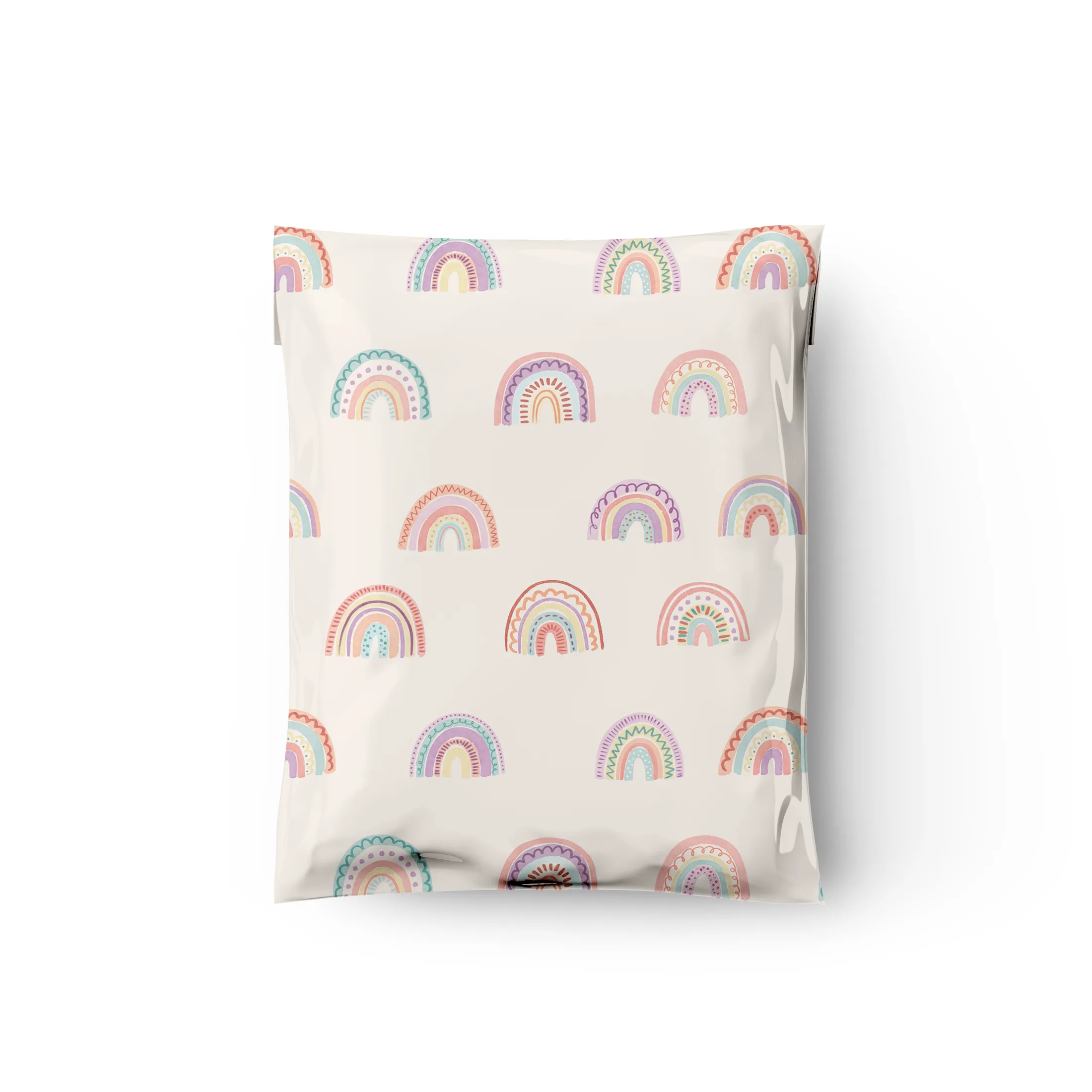 10x13 Rainbows Designer Poly Mailers Shipping Envelopes Premium Printed Bags