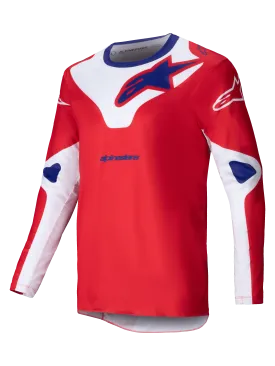 2025 Alpinestars Racer Veil Jersey Bright Red White