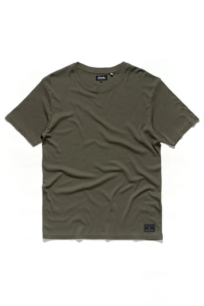 Afends Mens Premium Hemp - Standard Fit Hemp Tee