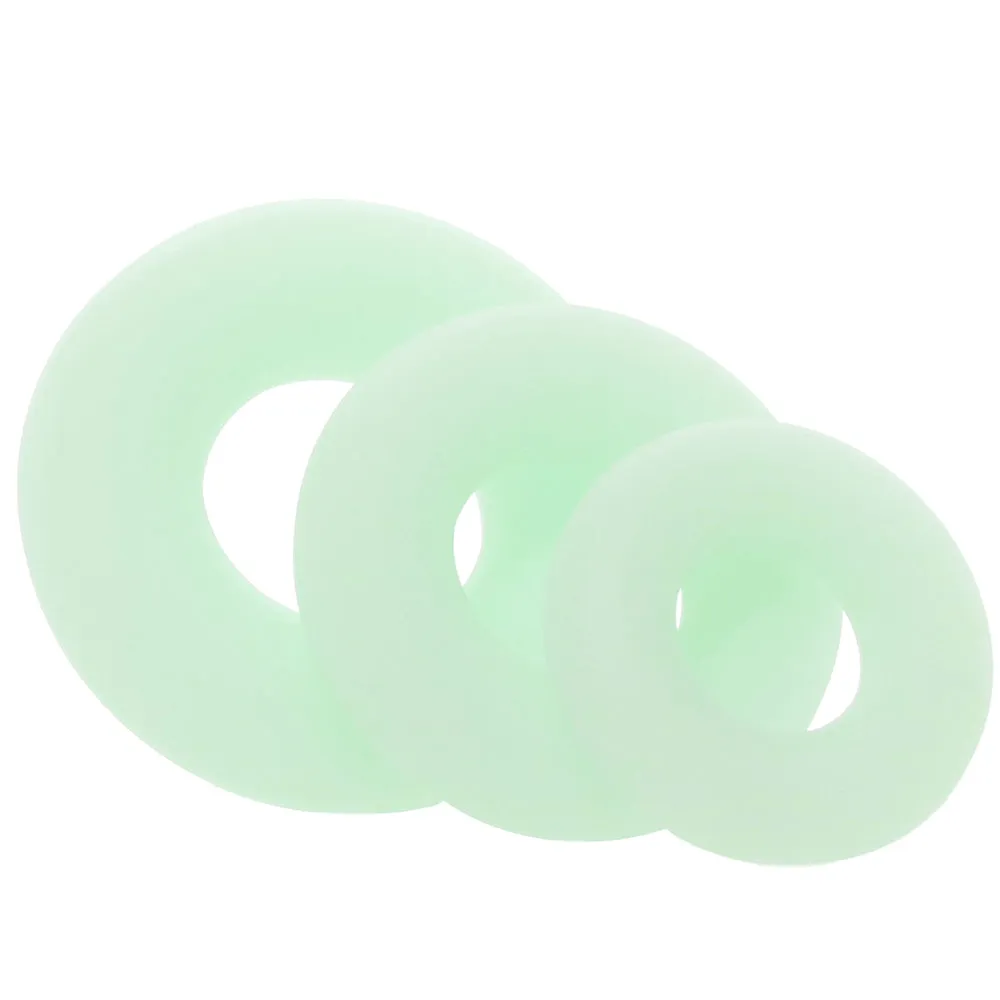 Alpha Glow-In-The-Dark 3 Ring Set