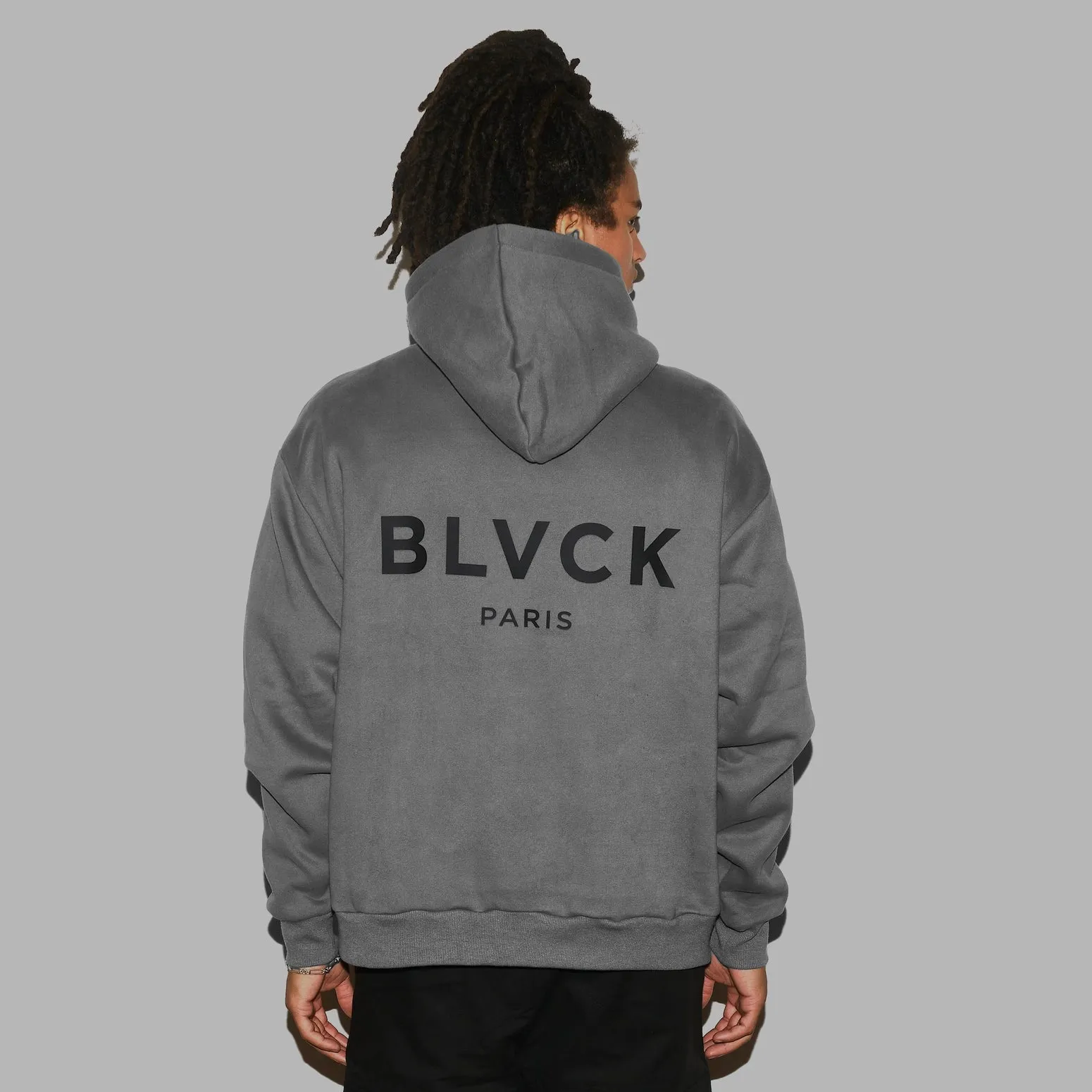 Blvck Hoodie grey