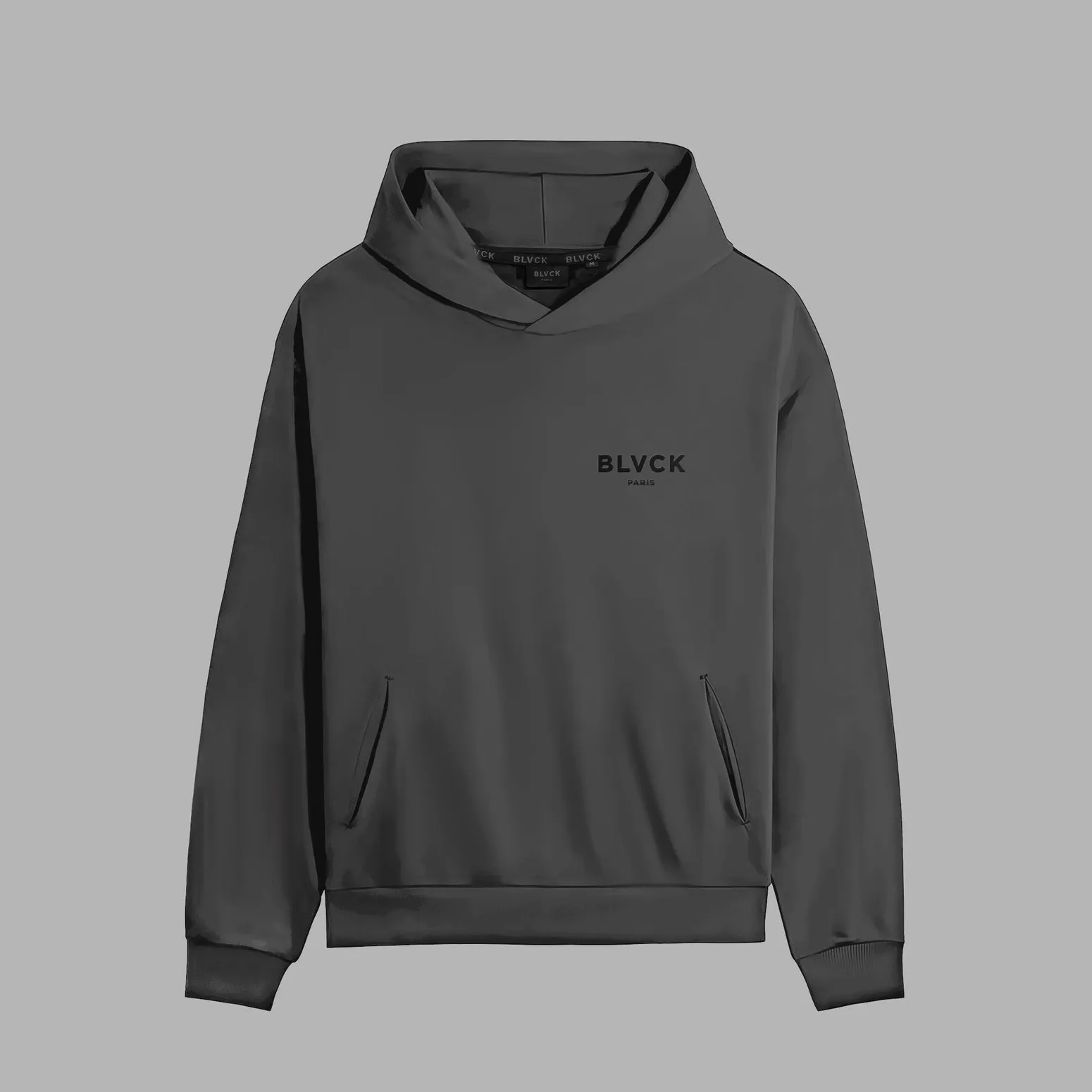 Blvck Hoodie grey