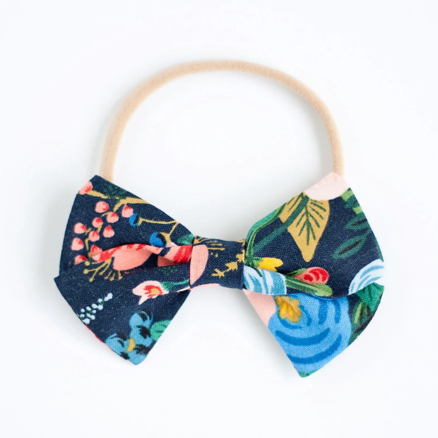 Boy's Pocket Square / Garden Party In Navy