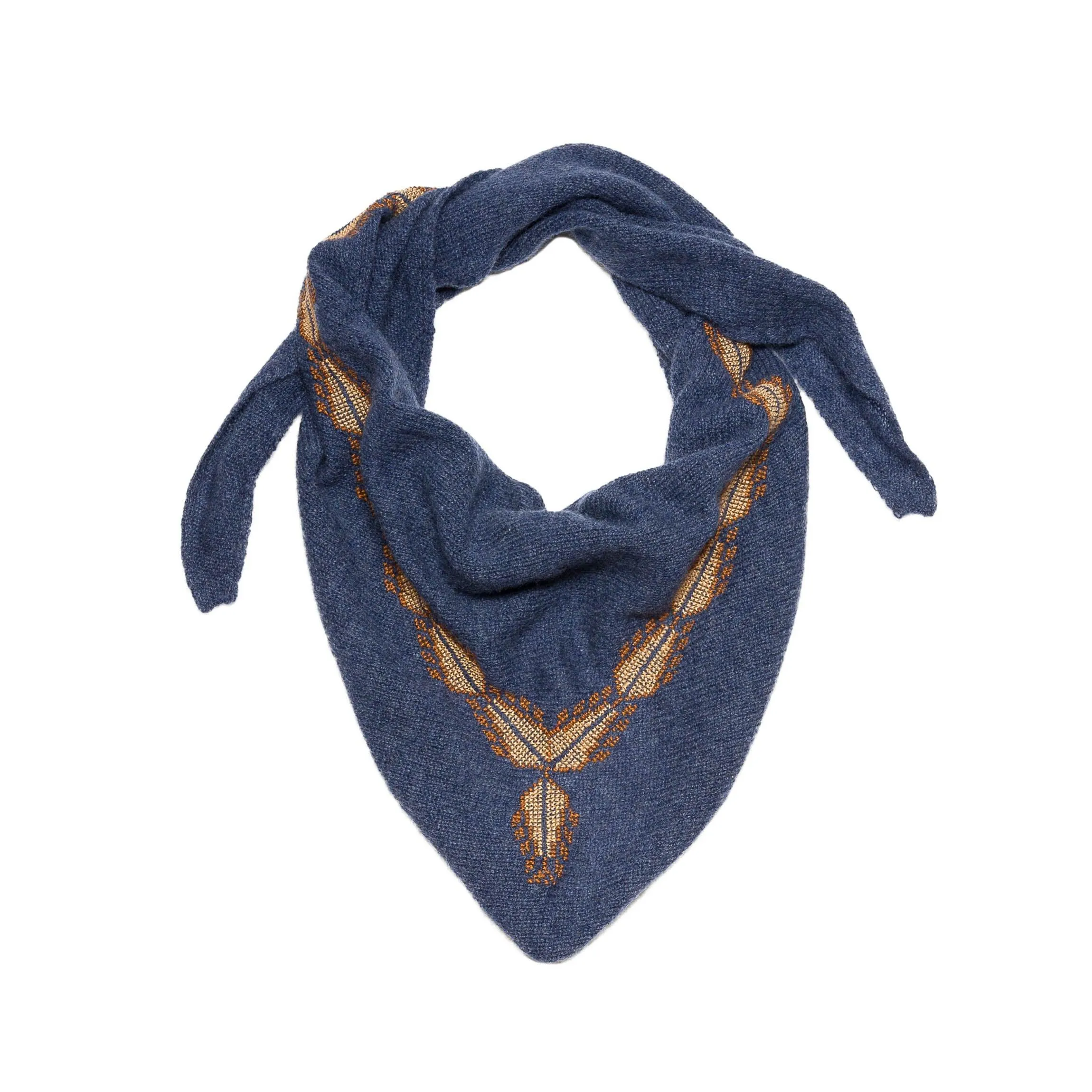 CASHMERE TRIANGLE SCARF