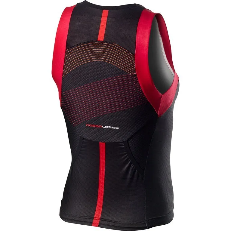 Castelli Women's Free W Tri Singlet - Multicolor Black