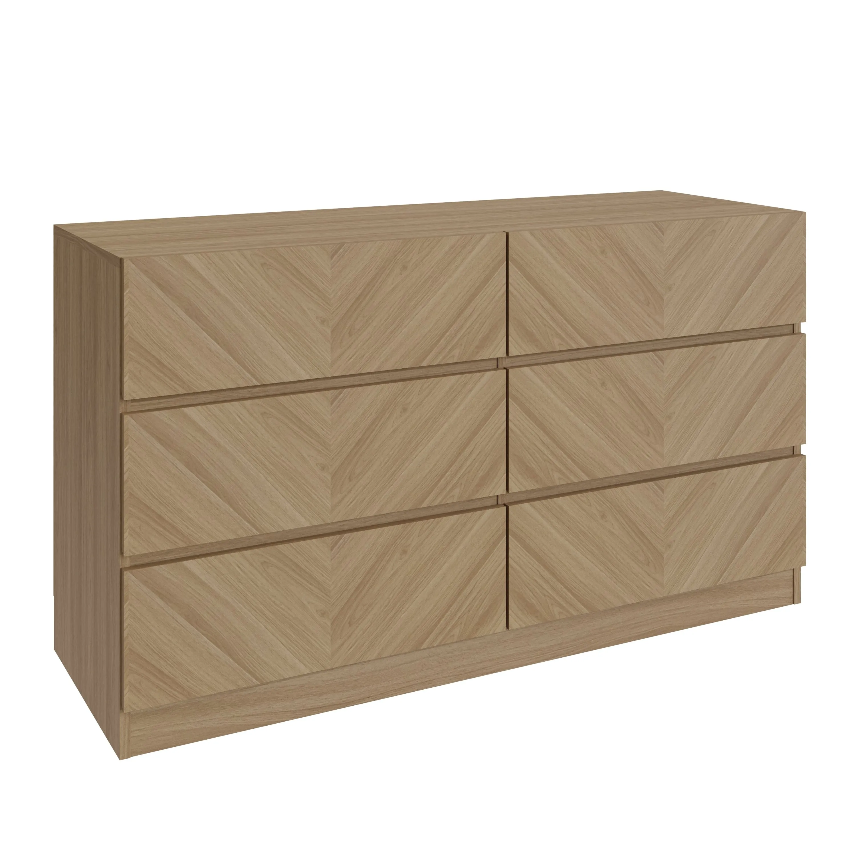 Catania 3 3 Drawer Chest Euro Oak