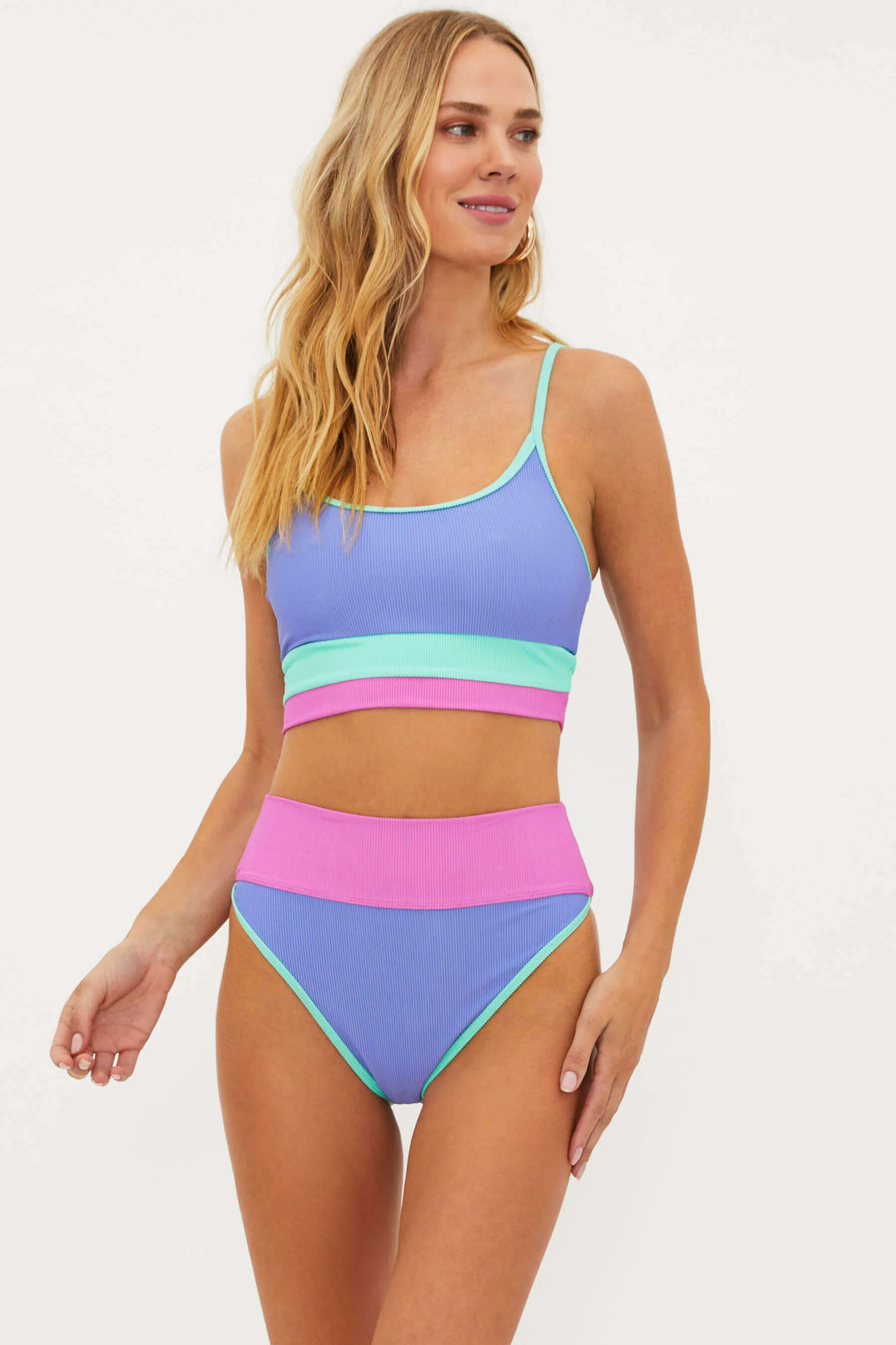 Eva Top High Tide Colorblock