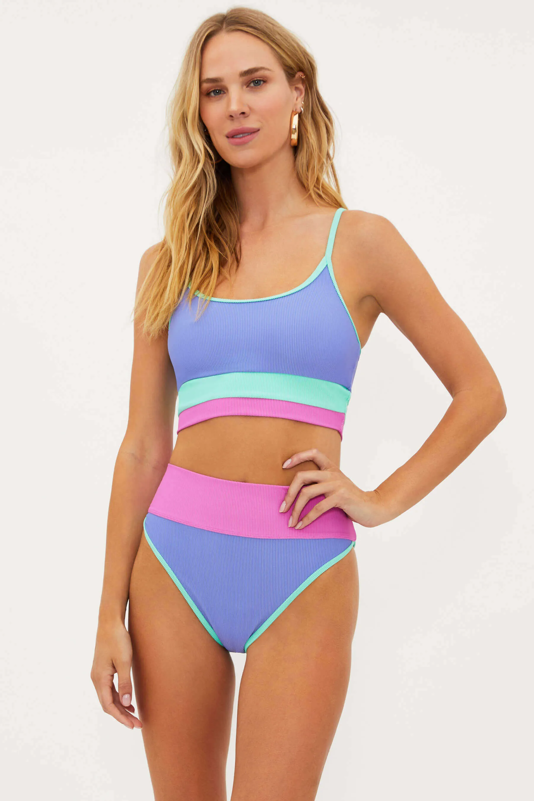 Eva Top High Tide Colorblock