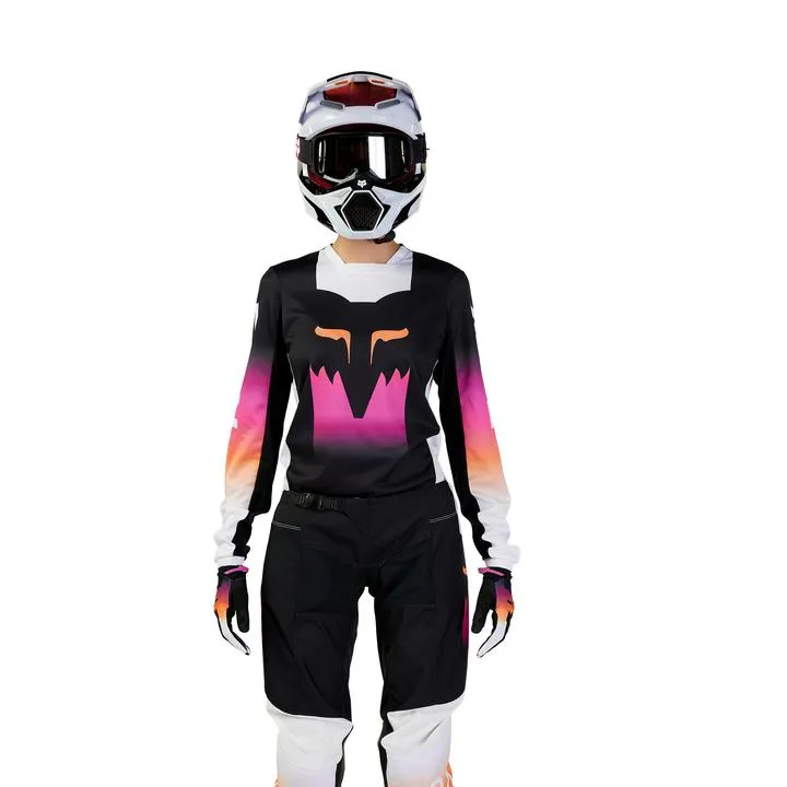 Fox MX24 Youth Girl 180 Flora Jersey Black Pink