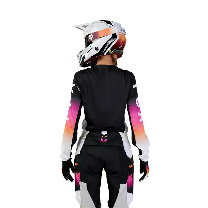 Fox MX24 Youth Girl 180 Flora Jersey Black Pink