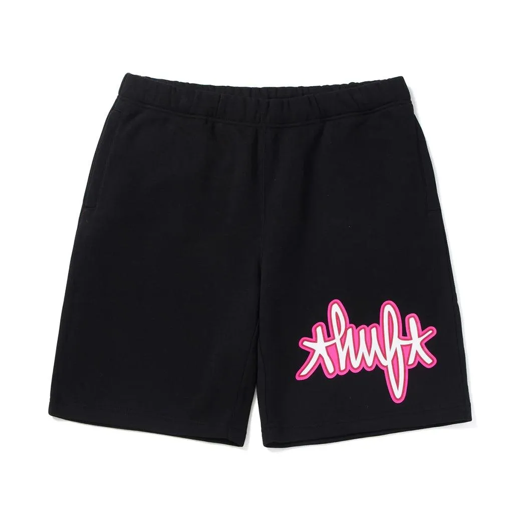 Huf Landmark Fleece Shorts Black