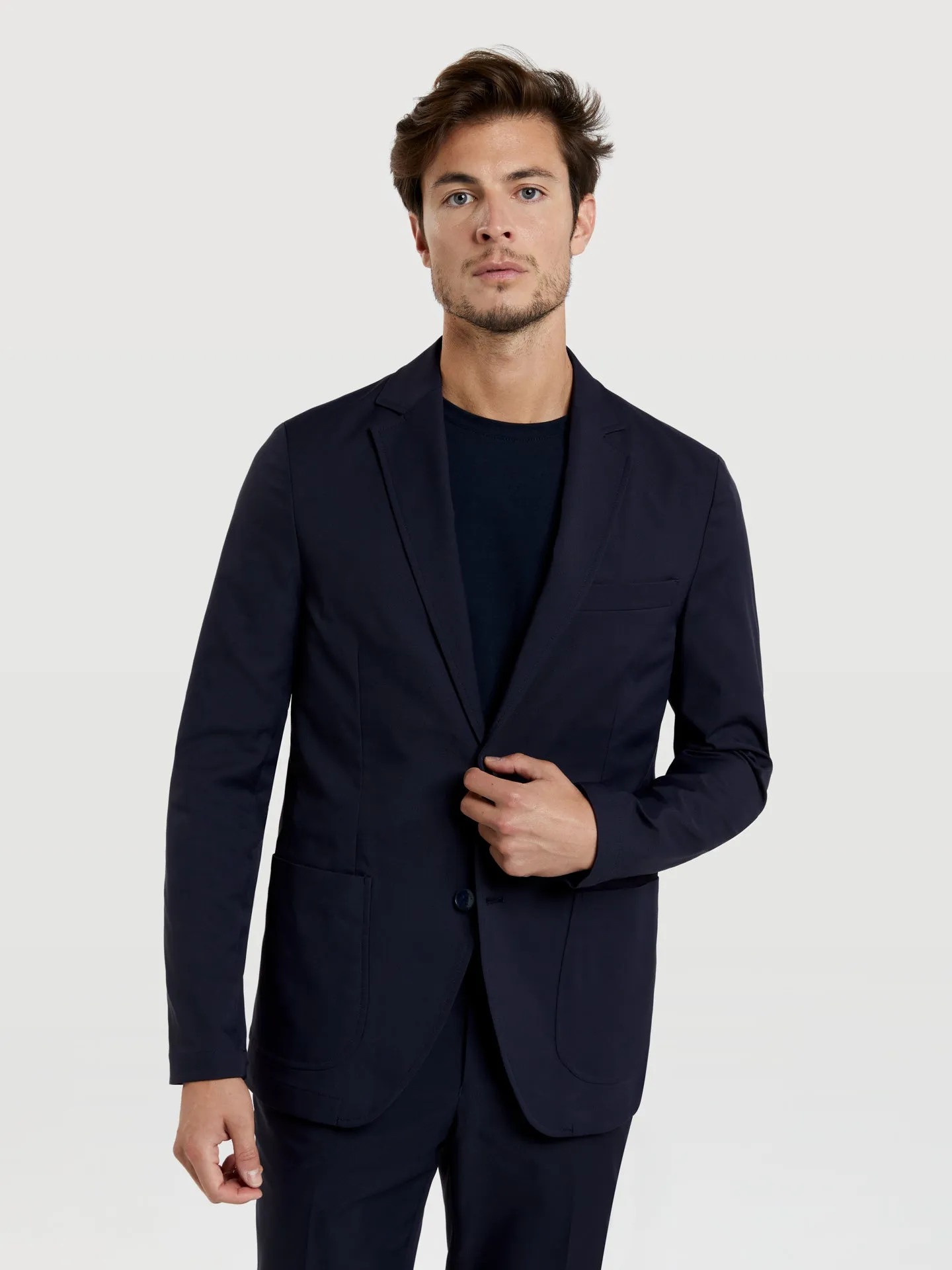 K-easy technical packable blazer