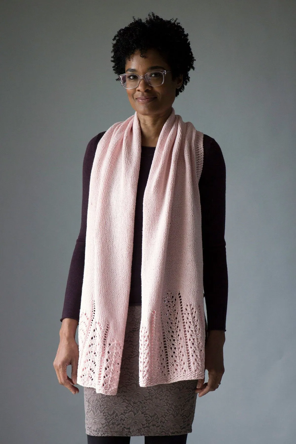 Lace Dipped Scarf