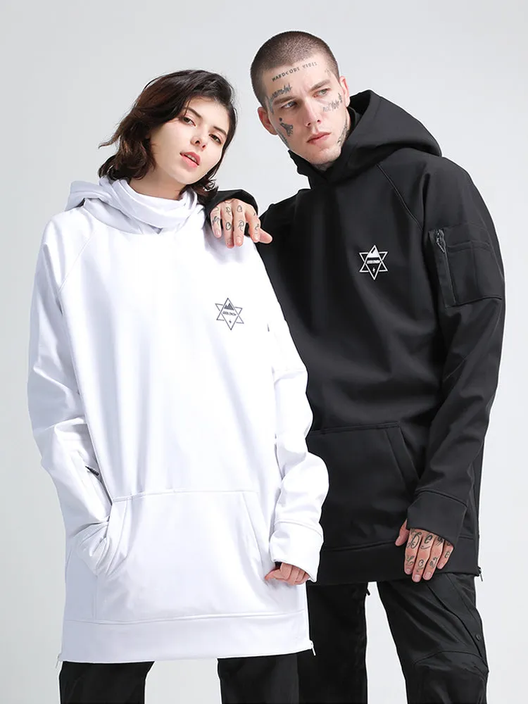 Men's Black Snowboard Hoodie