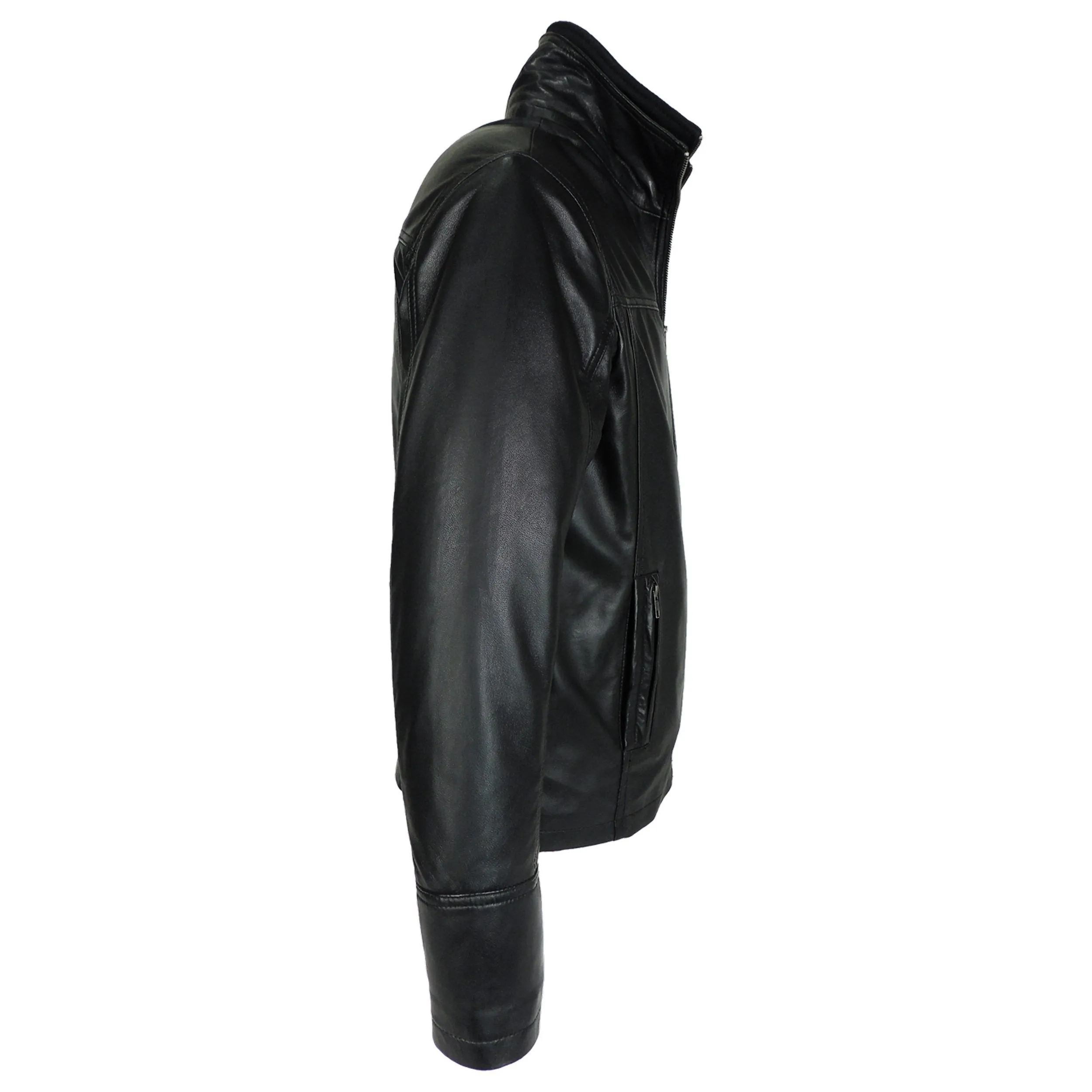 Mens Oxford Csaba Leather Jacket - Discounted!