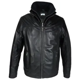 Mens Oxford Csaba Leather Jacket - Discounted!