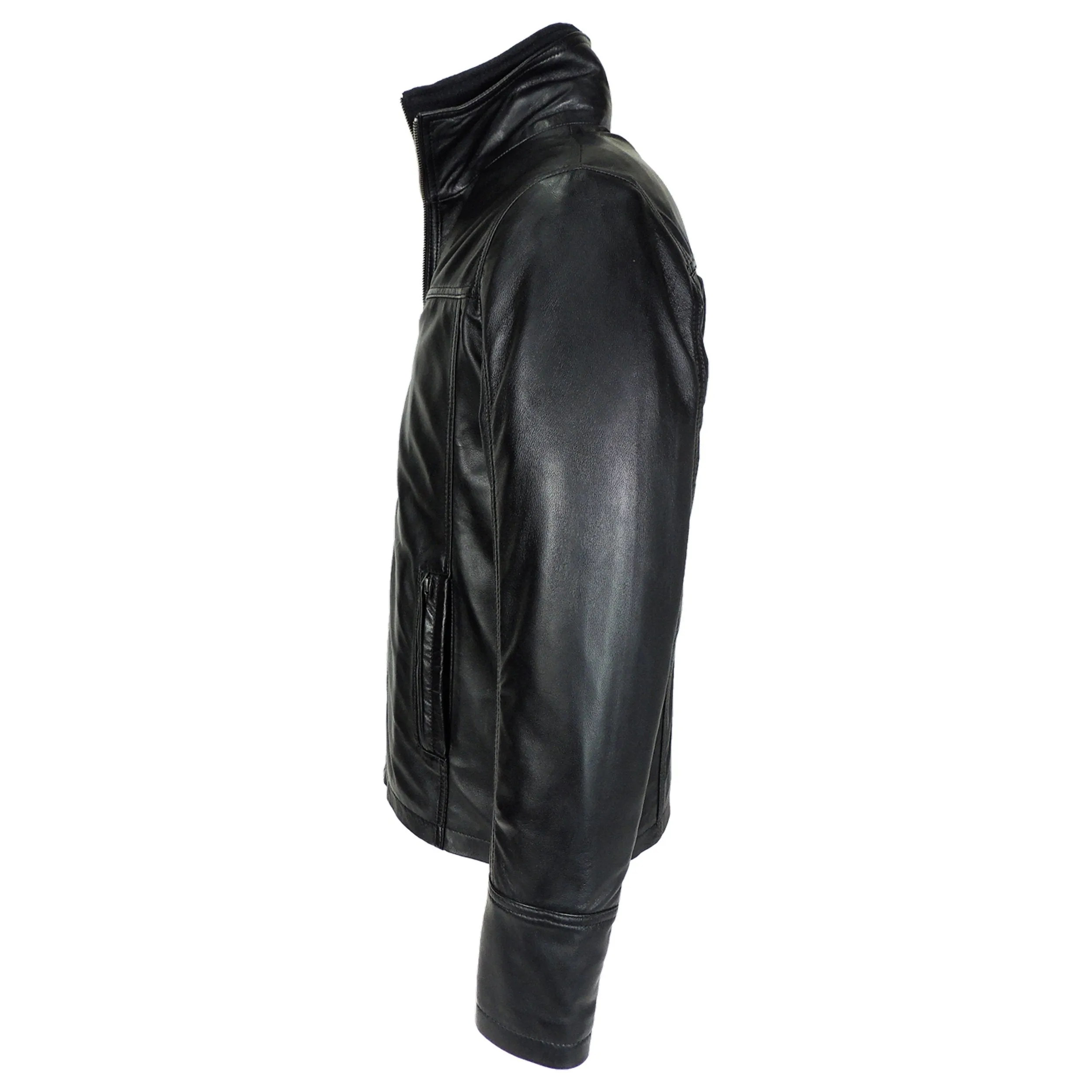 Mens Oxford Csaba Leather Jacket - Discounted!