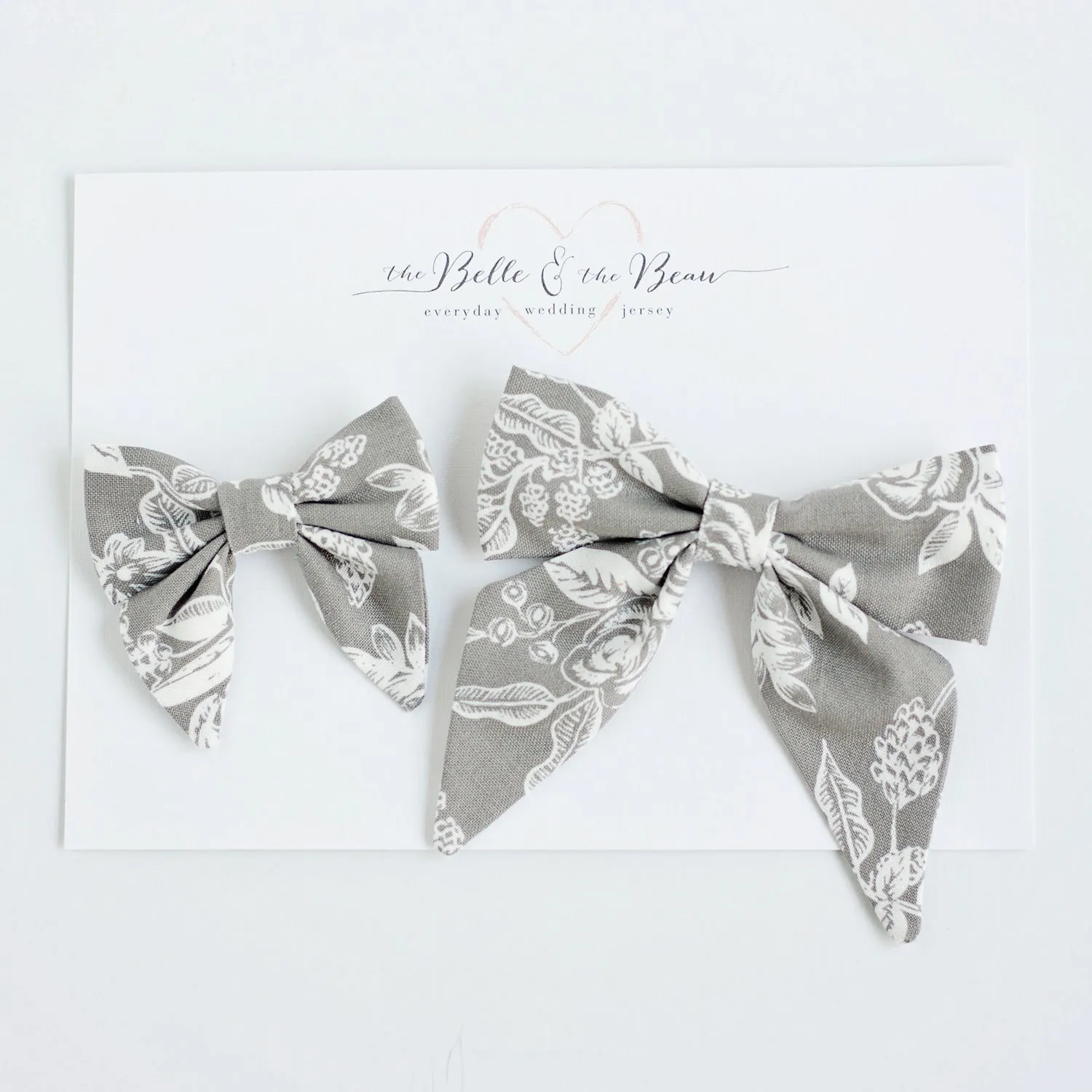 Men's Pocket Square / Grey Toile