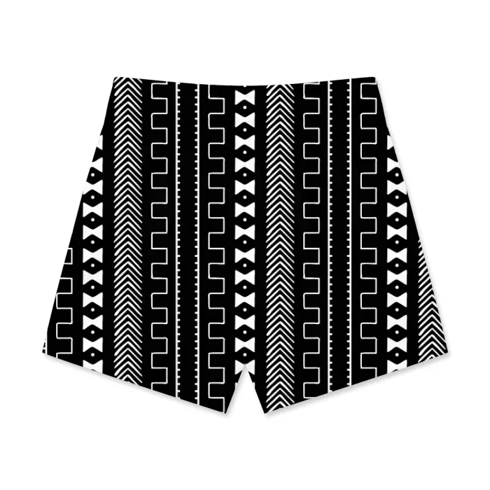 Mudcloth Girls Elastic Waist Shorts