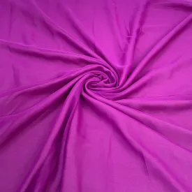 Purple Solid Georgette Fabric