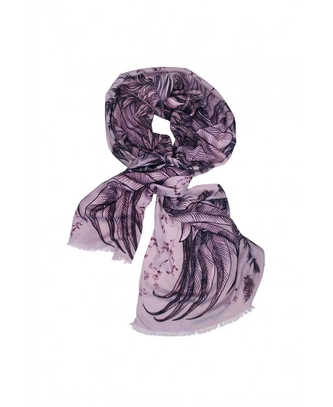 Purple Wings Scarf