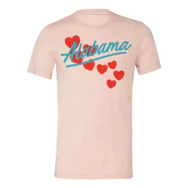 "Alabama Hearts" Unisex T-Shirt