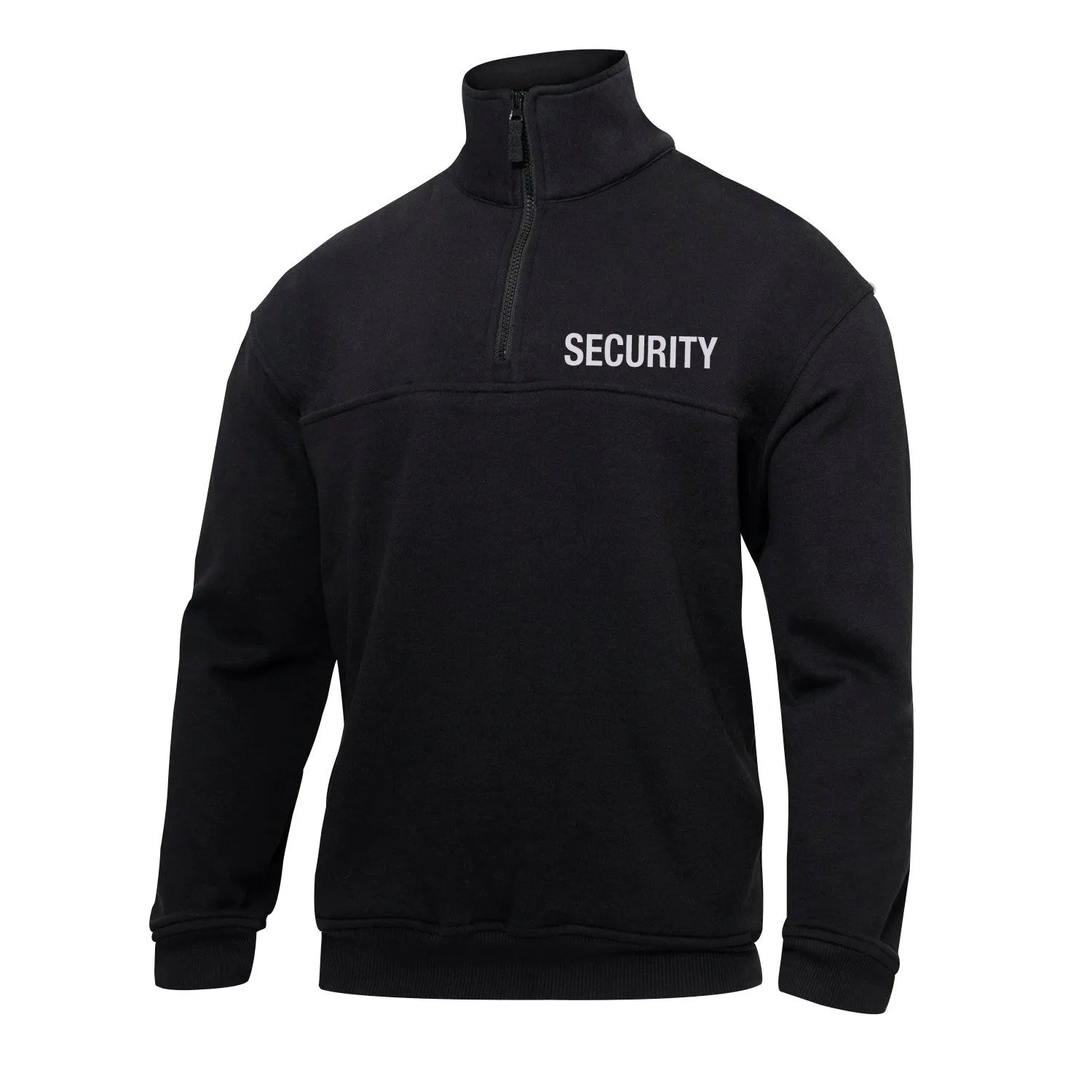 Rothco Security 1/4 Zip Job Shirt - Black