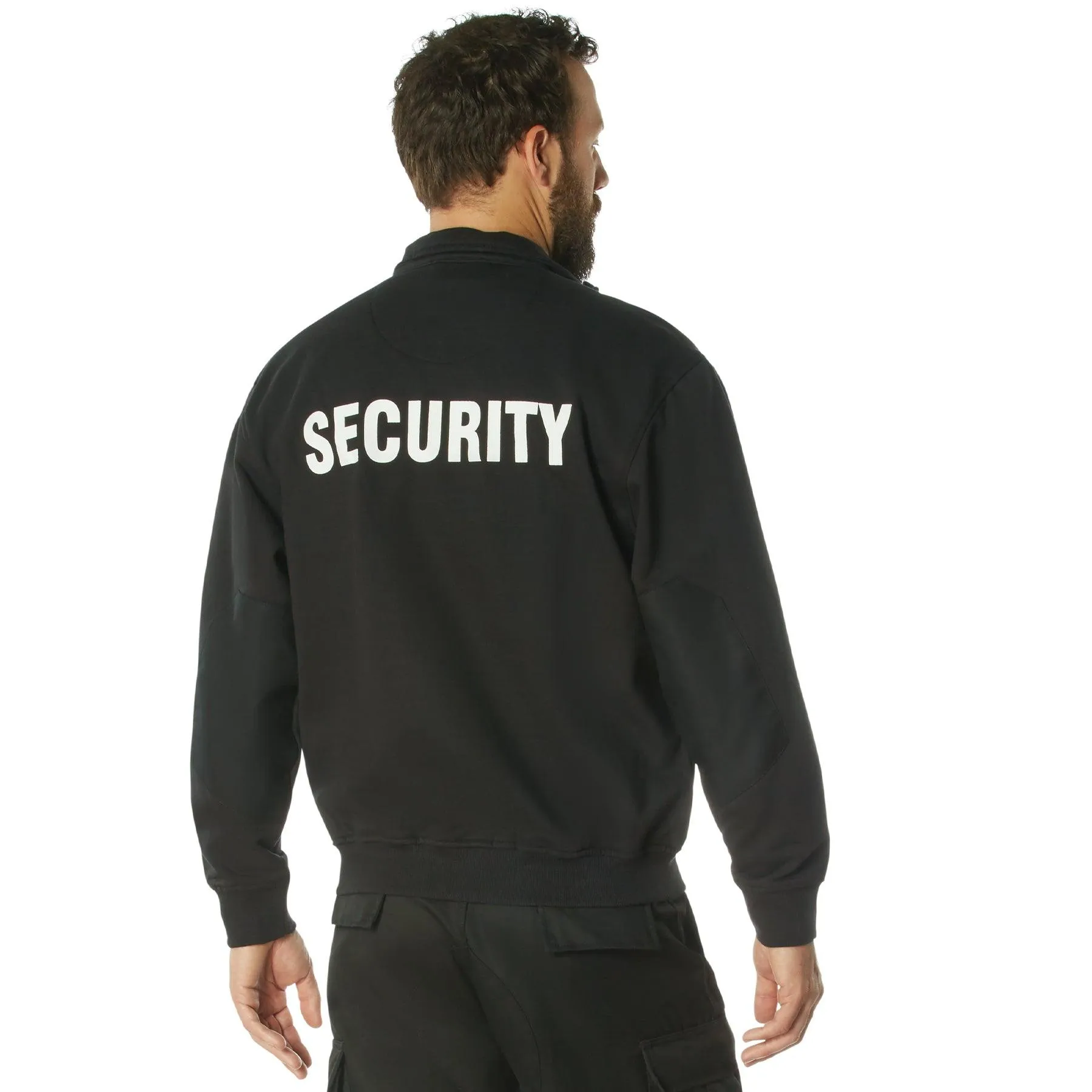 Rothco Security 1/4 Zip Job Shirt - Black