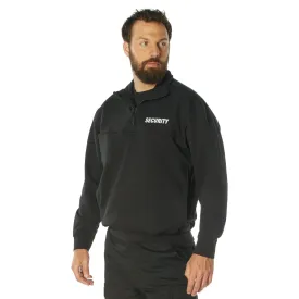 Rothco Security 1/4 Zip Job Shirt - Black