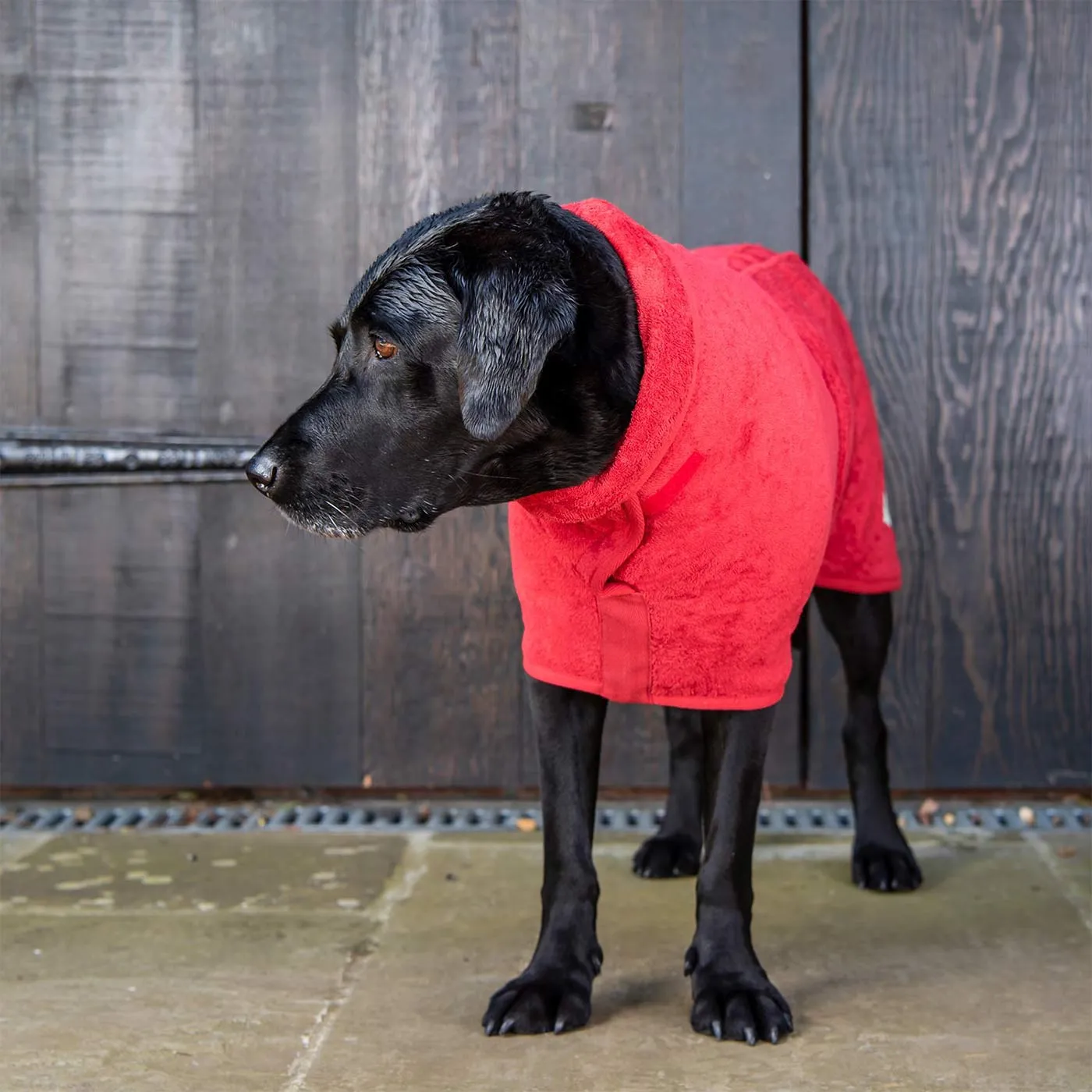 Ruff and Tumble Classic Brick Red Drying Coat