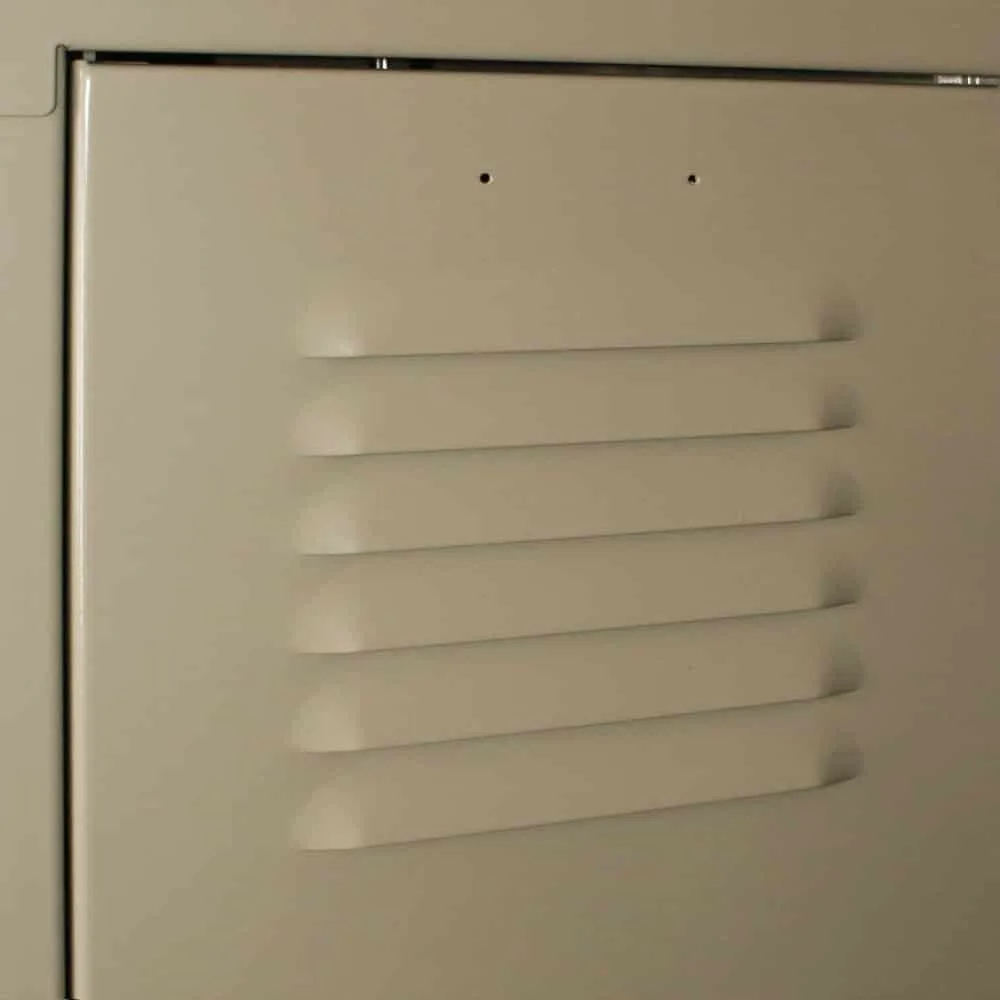 Single Tier 12"w x 12"d x 78"h Standard Metal Locker 1 Wide