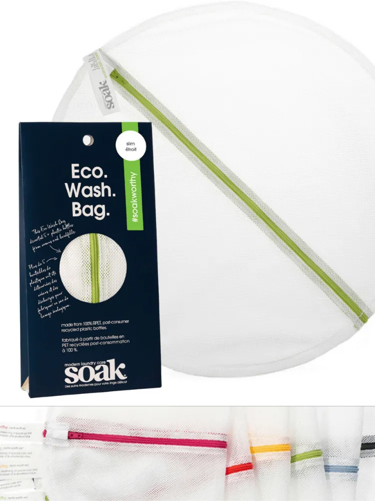 Soak Eco Wash Bag Fig Slim