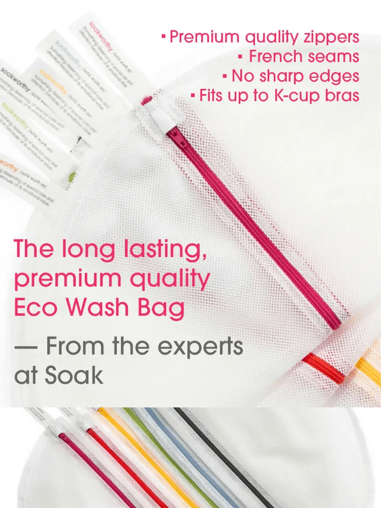 Soak Eco Wash Bag Fig Slim