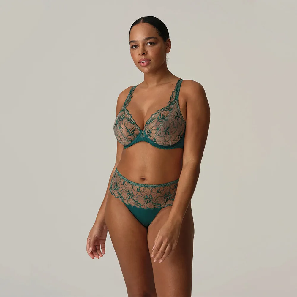 Springdale Jasper Green Plunge Bra