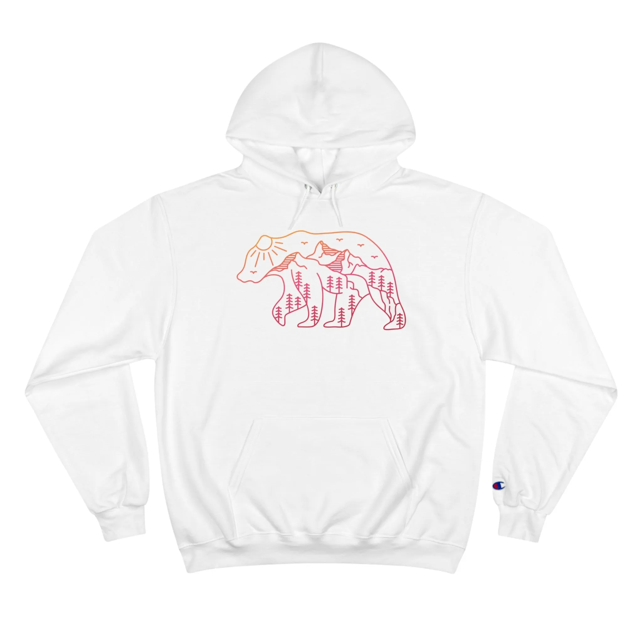 The Adventurous Bear Champion Hoodie