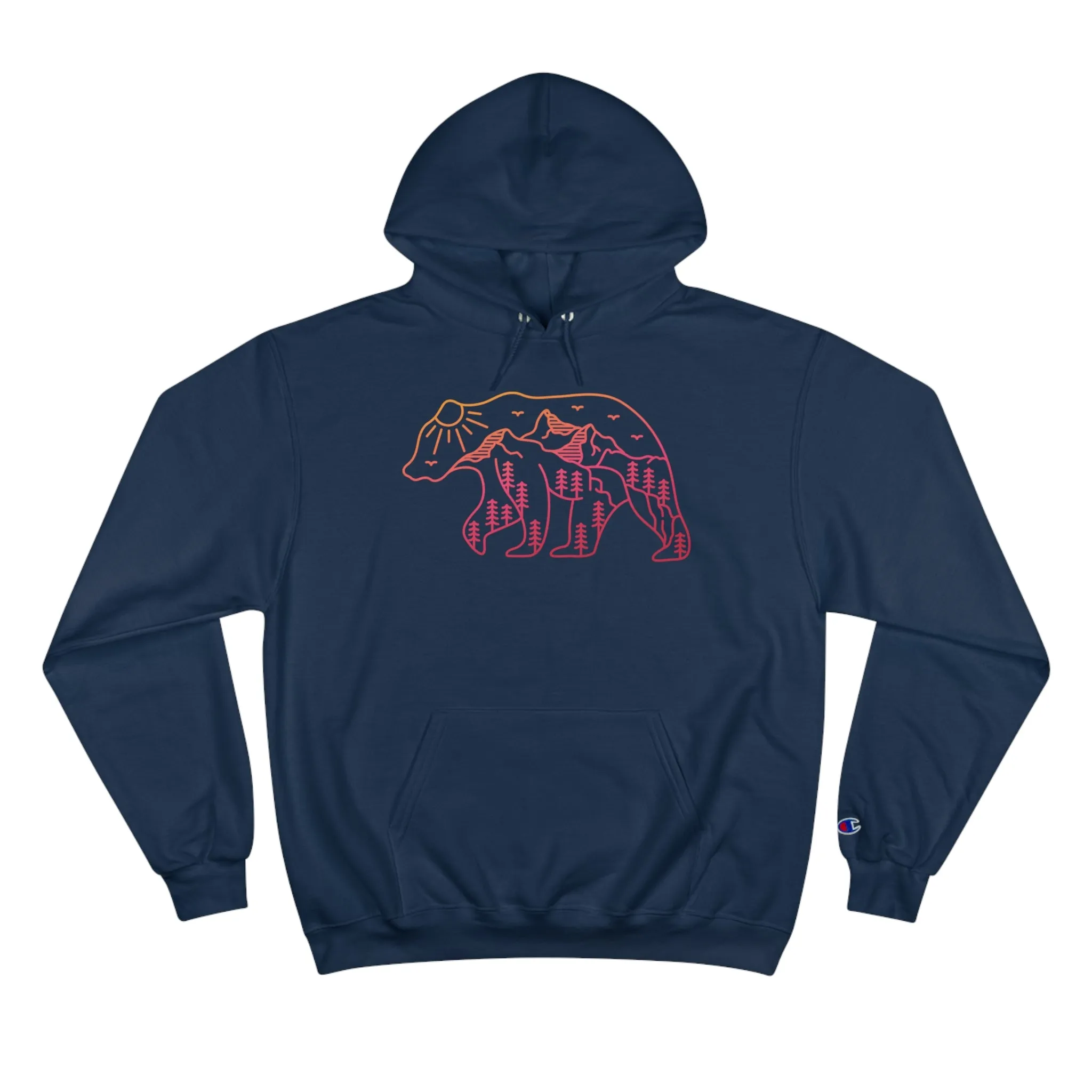 The Adventurous Bear Champion Hoodie