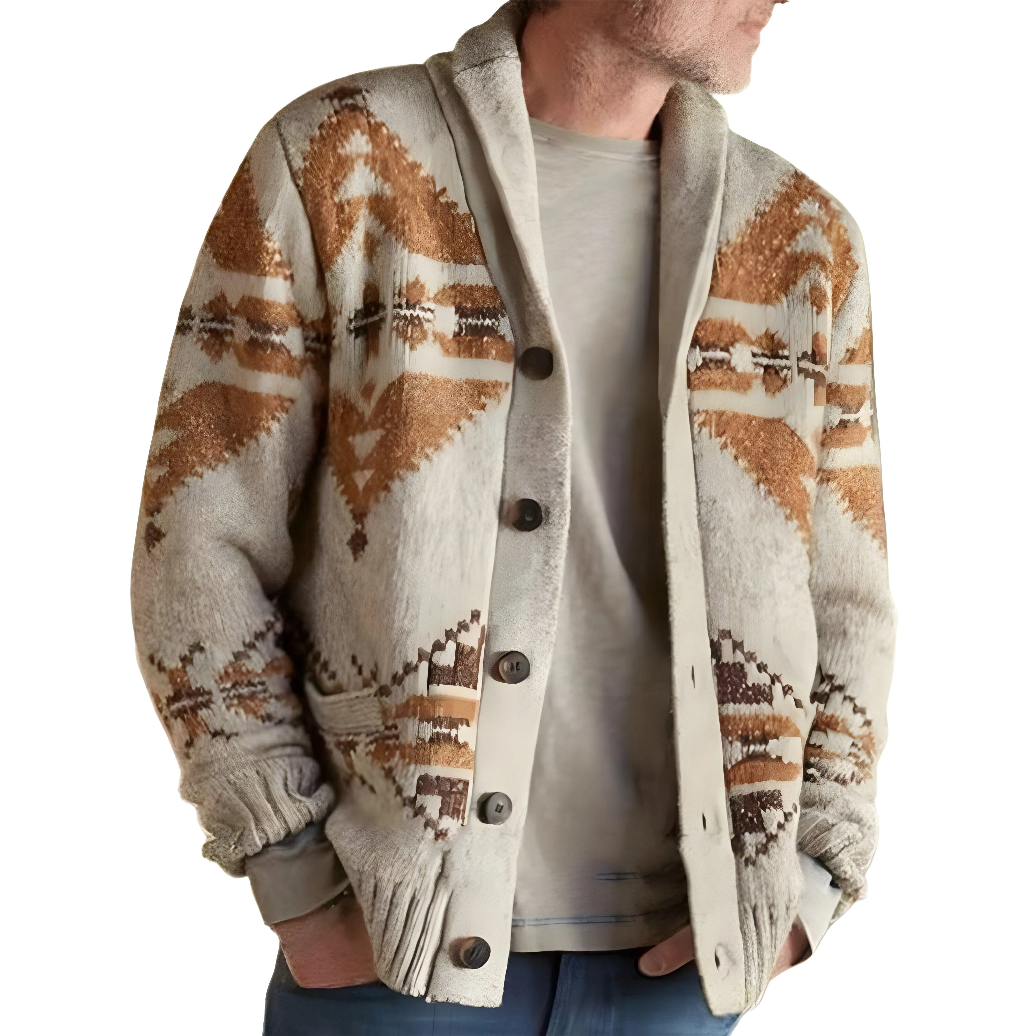 The Aztec Knitted Cardigan