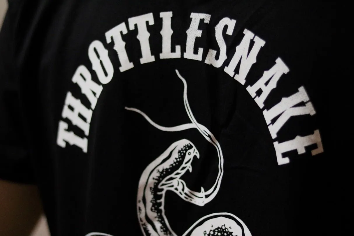 Throttlesnake T-Shirt † By Clemens Hahn - Black