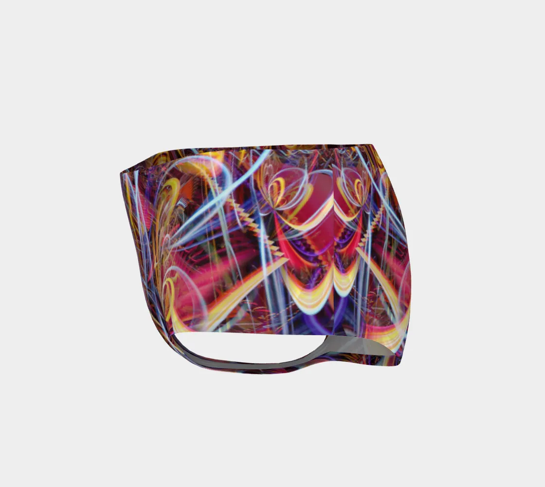 TRIPPING THE LIGHT FANTASTIC MINI SHORTS