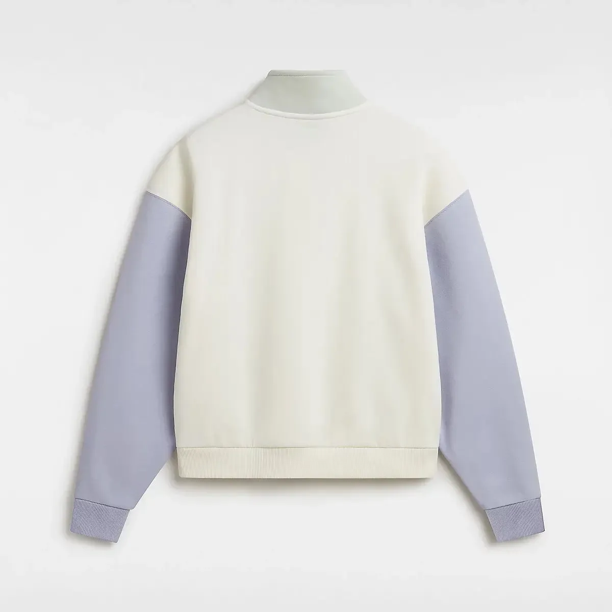 Vans Colourblock Half Zip Mock Neck Sweatshirt - Multi