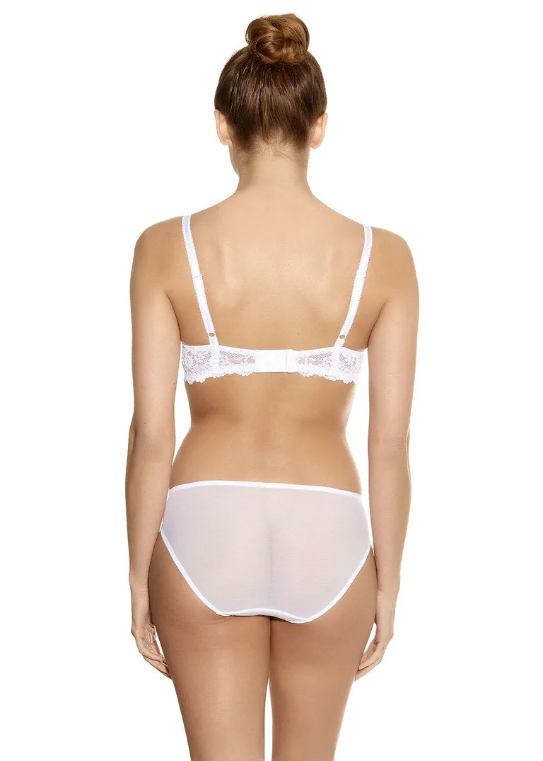 Wacoal Embrace Lace Underwire Bra, White | Delicious White Wacoal Bras