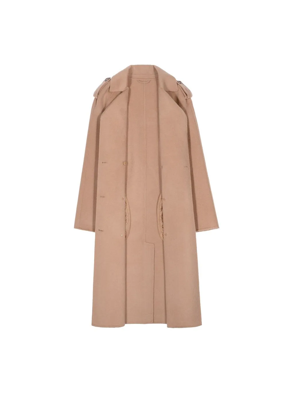 Women's Elegant Long Beautiful Wool Coat